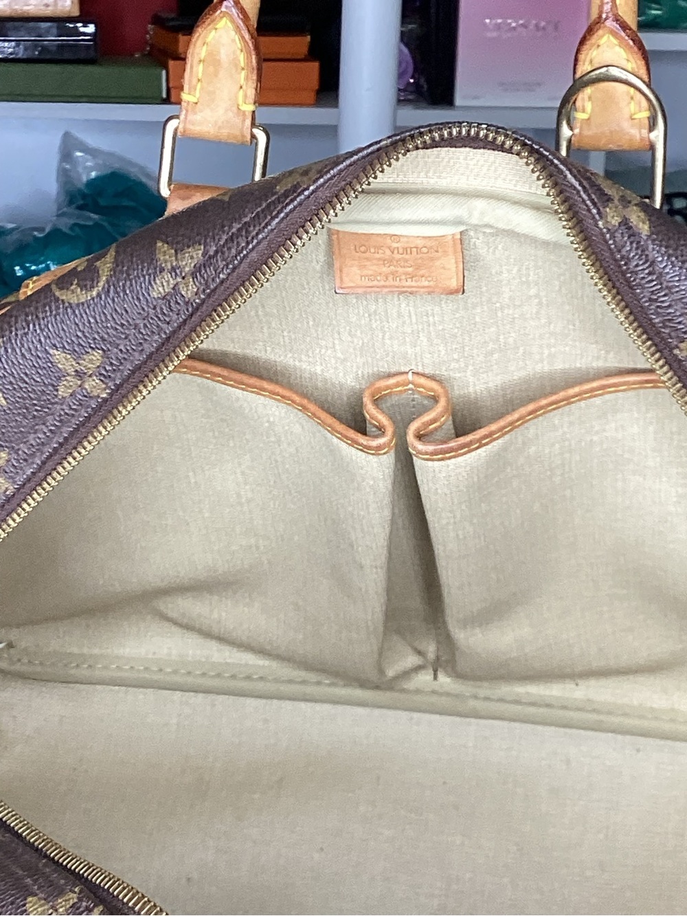 LOUIS VUITTON DANVILLE BROWN MONOGRAM TOP HANDLE BRIEFCASE - Picture 6 of 6